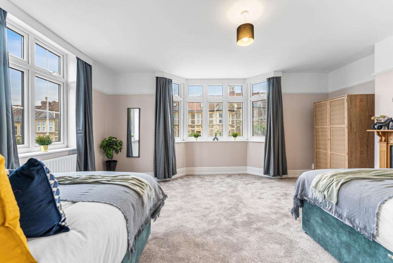 布里斯托Stunning 4-Bed - Garden - Sleeps 14别墅 外观 照片